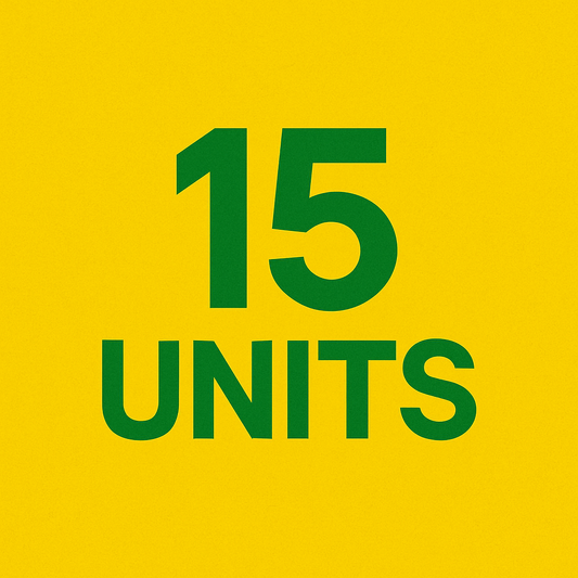 15 Units – Custom Digital Order